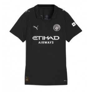 Manchester City Bernardo Silva #20 Udebanetrøje Dame 2025-26 Kortærmet